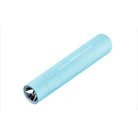 POWER BANK 3000mAh LINTERNA AZUL