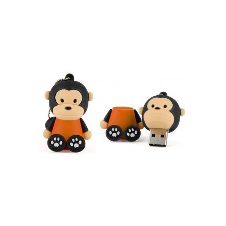 PENDRIVE USB 32 GB. CONNECTION MONO NARANJA USB 2.0