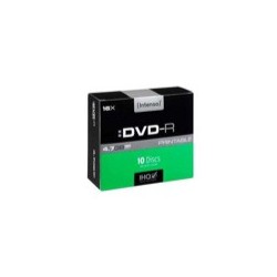 DVD+R 4,7GB, 16x, Printable, SSlim Case 10