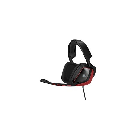 CORSAIR AURICULARES Gaming VOID USB Dolby 7.1 NEGRO-ROJO PC/PS4/Xbox One