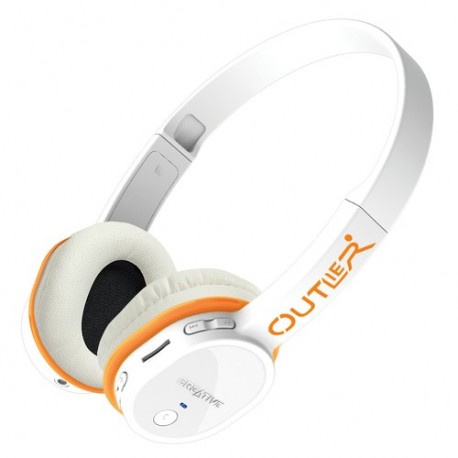 CREATIVE AURICULARES DE DIADEMA OUTLIER WHITE BLUETOOTH