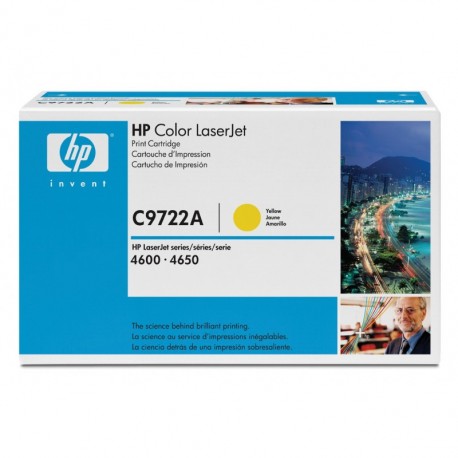 Toner HP amarillo 4600 8000p