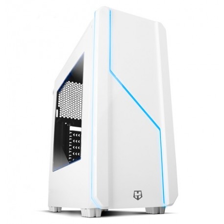 NOX CAJA ATX HUMMER MC. SEMITORRE. Multicolor Dynamic Lighting. BLANCA