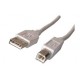 CABLE USB 3M A/M-B/M PRIMUX BLISTER