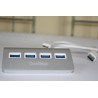 HUB 4 PUERTOS USB3.0 ALU-3 ALUMINIO COOLBOX