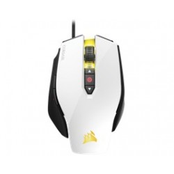 CORSAIR RATON M65 PRO RGB 12000 DPI FPS PC Gaming Laser BLANCO