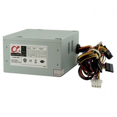 Supercase LC-8500BTX 500W Plata unidad de fuente de alimentaci¢n