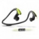 Energy Auriculares Running One + Microfono Neon Green