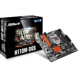 Asrock H110M-DGS Intel H110 LGA1151 Micro ATX