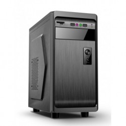 L-Link LEVEL Torre 500W Negro carcasa de ordenador