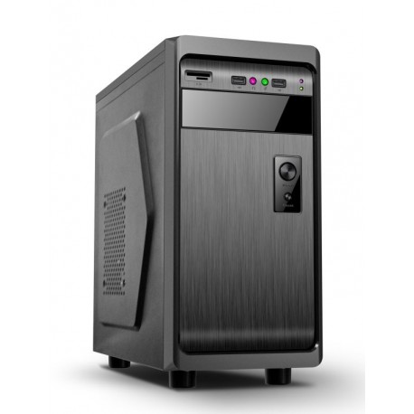 L-Link LEVEL Torre 500W Negro carcasa de ordenador