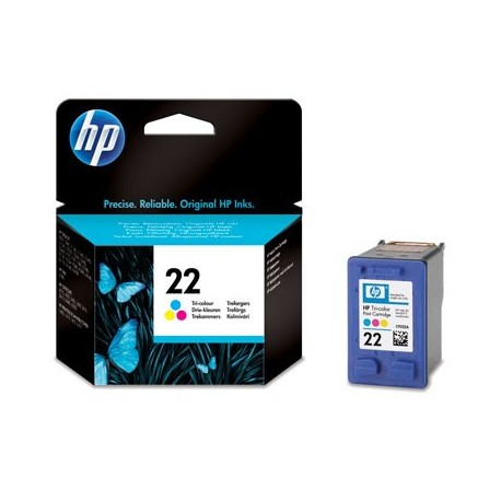 HP Tinta Deskjet 3920/3940 PSC 1410  Color N22 (5ml)/C9352AE