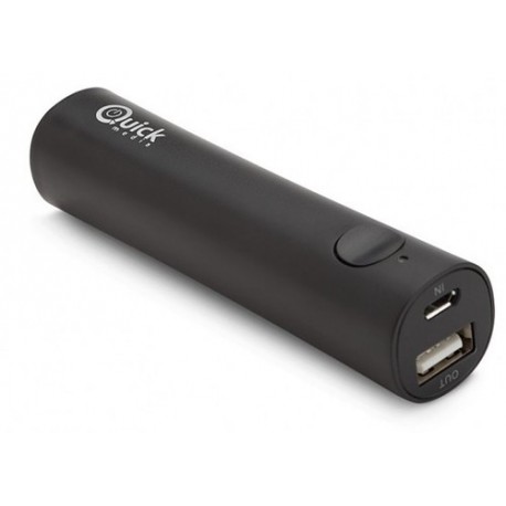 QUICKMEDIA PowerBank 2600Mah MicroUSB Negro