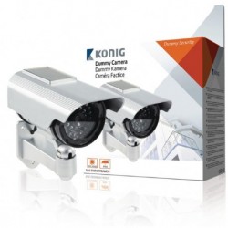 König SAS-DUMMYCAM35 cámara de seguridad falsa