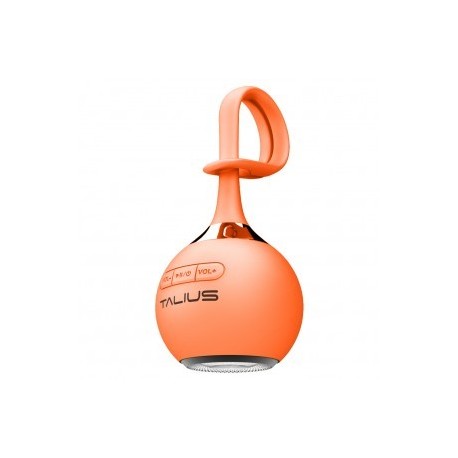 ALTAVOZ TALIUS BLUETO-MINI DROP 3W NARANJA