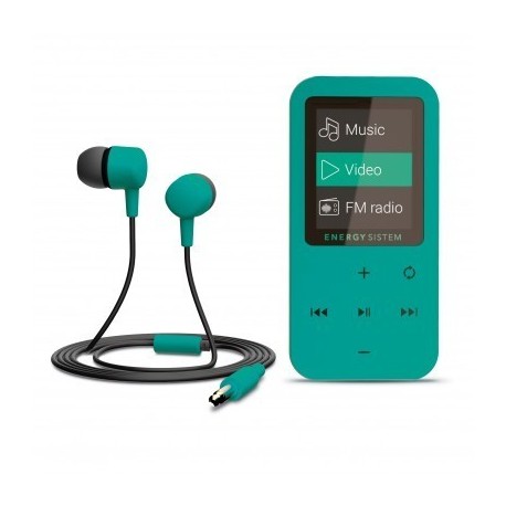 MP4 8GB Touch Mint ( botones táctiles, radio FM, microSD)