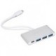 QUICKMEDIA HUB Type C - 5Gbps, 2 p USB 3.0 , 1p  USB 2.0- 50 CM (QMTCHUB)