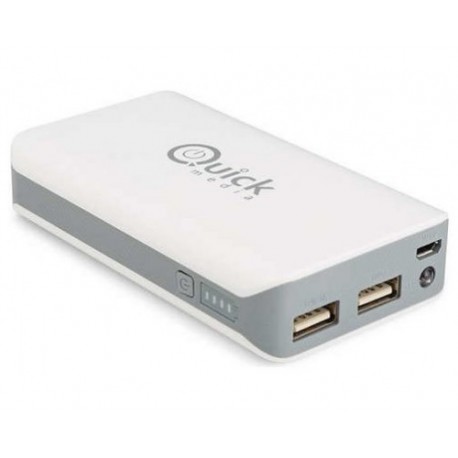 QUICKMEDIA PB80 8000 Mah Cargador Portátil (IPad) (QMPB80W)