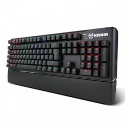 NOX KROM TECLADO GAMING KAEL RGB. MECANICO. SWITCH ROJO