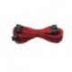 ACCESORIO FUENTE ALIMENT. CORSAIR Profes. Individually sleeved ATX Cable 24pin ROJO