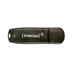 Intenso USB Drive 16 GB Rainbow Line, Black 16GB memoria flash