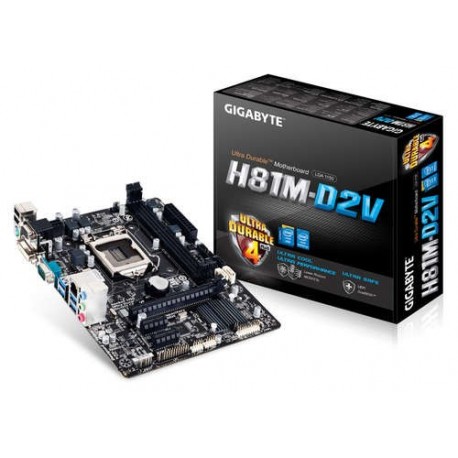 Gigabyte GA-H81M-D2V placa base
