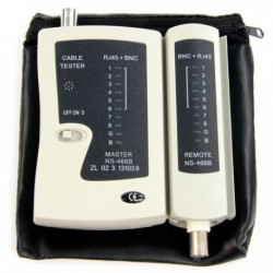 TESTER PARA RJ11-RJ45 Y BNC
