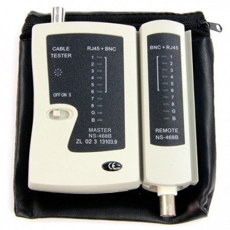 TESTER PARA RJ11-RJ45 Y BNC