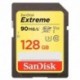 SANDISK Extreme SDXC Card 128GB 90MB/s V30 UHS-I U3