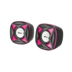 TRUST ALTAVOCES 2.0 XILO COMPACT 8W RMS USB ROSA