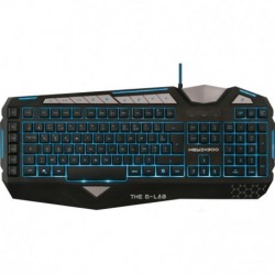 Bluestork KEYZ300/SP USB Español Negro, Gris teclado