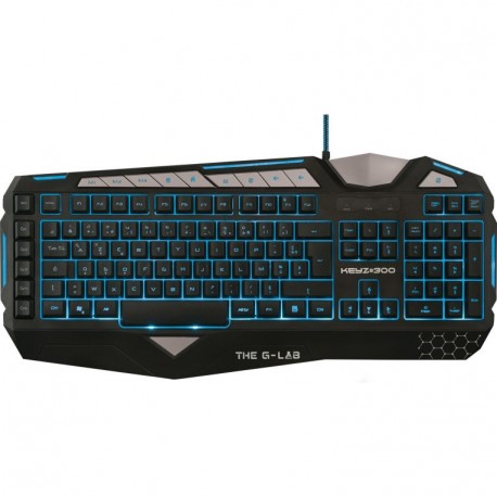 Bluestork KEYZ300/SP USB Español Negro, Gris teclado