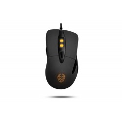 KROM RATON GAMING KADRU. OPTIOC. 4000DPI. USB. ILUMINACIÓN RGB. NEGRO