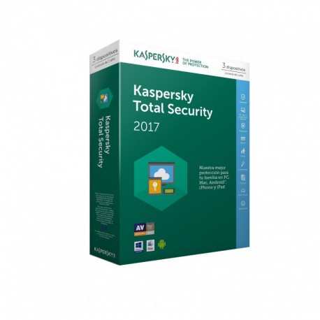 Kaspersky Total Security 2017 5 Licencias