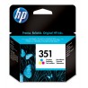 CART. DE TINTA HP NUM 351 TRICOLOR PARA DESK