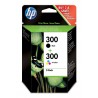 CART. NEGRO+COLOR HP 300 PARA MULTIFUNCIO