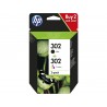 HP 302 2-pack Black/Tri-colour Original Ink Cartridges