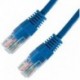 Nanocable CABLE RED LATIGUILLO RJ45 CAT.6 UTP AWG24, AZUL, 0.5 M
