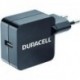 Cargador Pared Duracell de 2.4A  Moviles y Tablets Negro