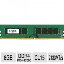 MEMORIA CRUCIAL DIMM DDR4 8GB 2133HZ CL15