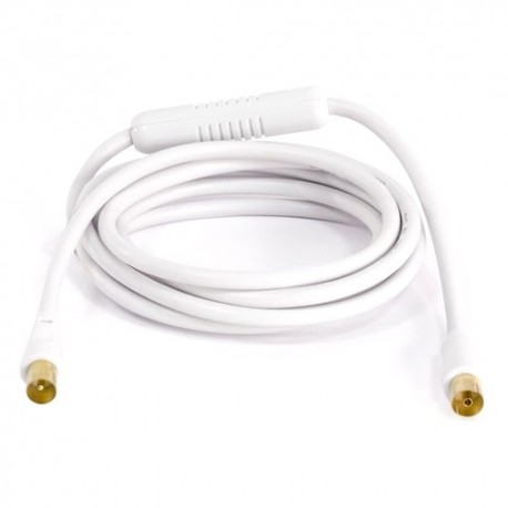 ENGEL PROLONGADOR ANTENA CON FILTRO LTE-ANTI 4G-1,5M BLANCO