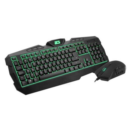 BG KIT TECLADO + RATON GAMING DELTA FORCE