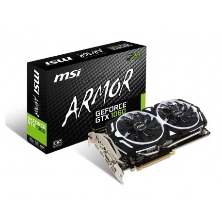 VGA NVIDIA GTX1060 6GT OCV1 6 GB PCI-E MSI
