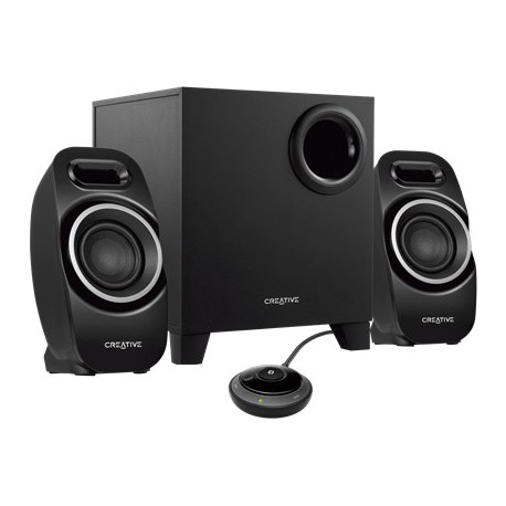 Creative Altavoces 2.1 Inalámbrico T-3250. Bluetooth. Negro