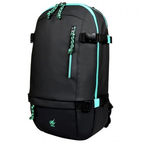Port Designs AROKH BP-1 15.6" Mochila Negro, Turquesa