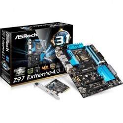 Asrock Z97 Extreme4/3.1 Intel Z97 Socket H3 (LGA 1150) ATX