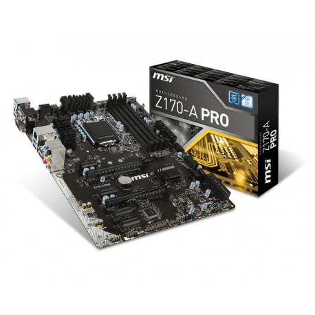 MSI Z170-A PRO Intel Z170 LGA1151 ATX