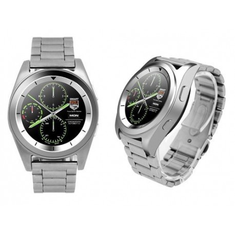 Brigmton BT6 SmartWatch OGS 1.2" Plata Pulsometro