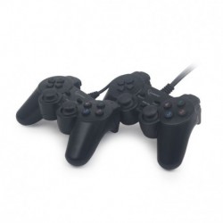 Gembird JPD-UDV2-01 Gamepad PC Negro mando y volante