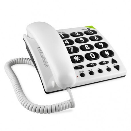 Doro PhoneEasy 311c Analog telephone Color blanco